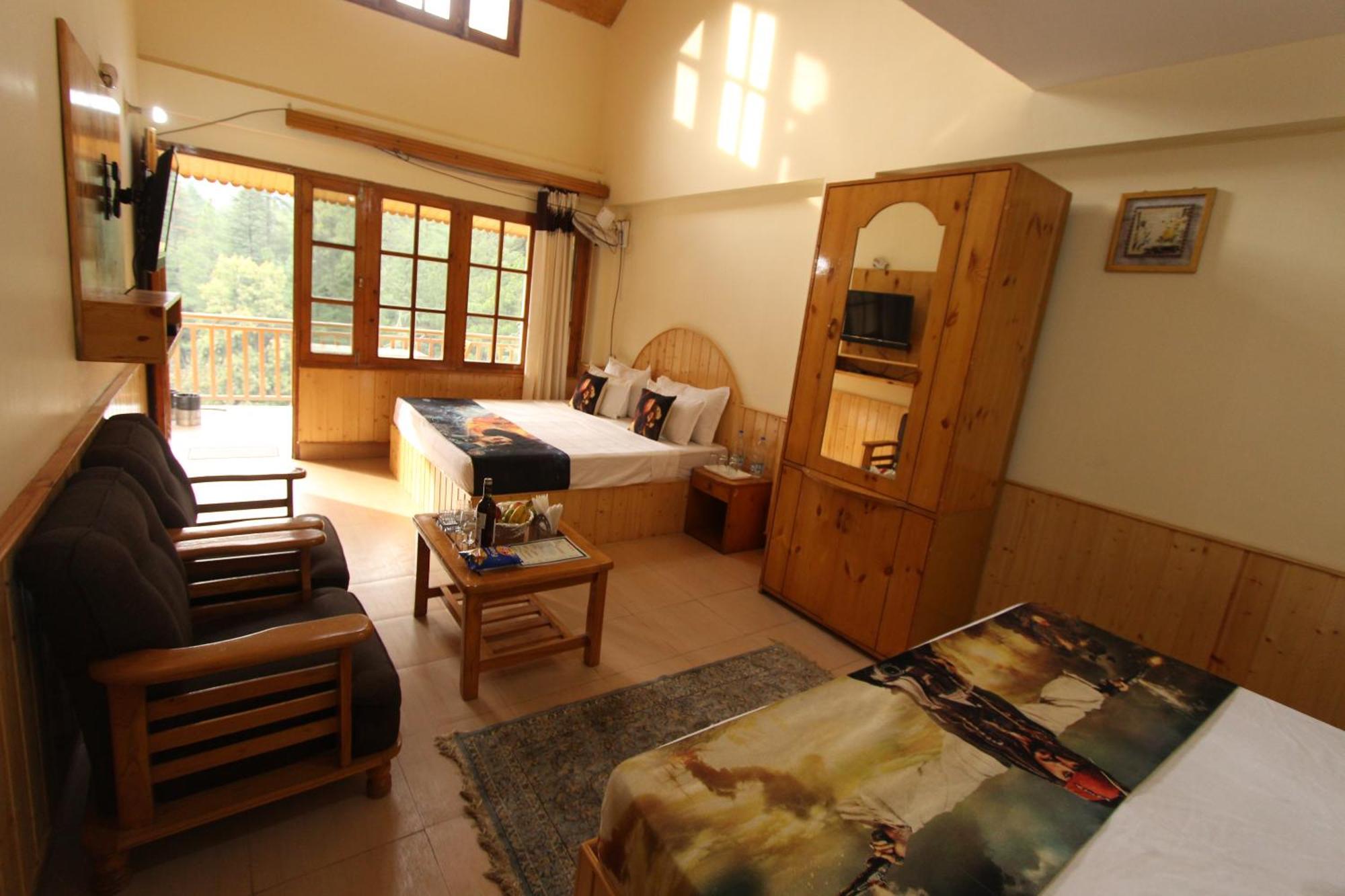 Hotel Purnima Riverside Kasol Exteriör bild